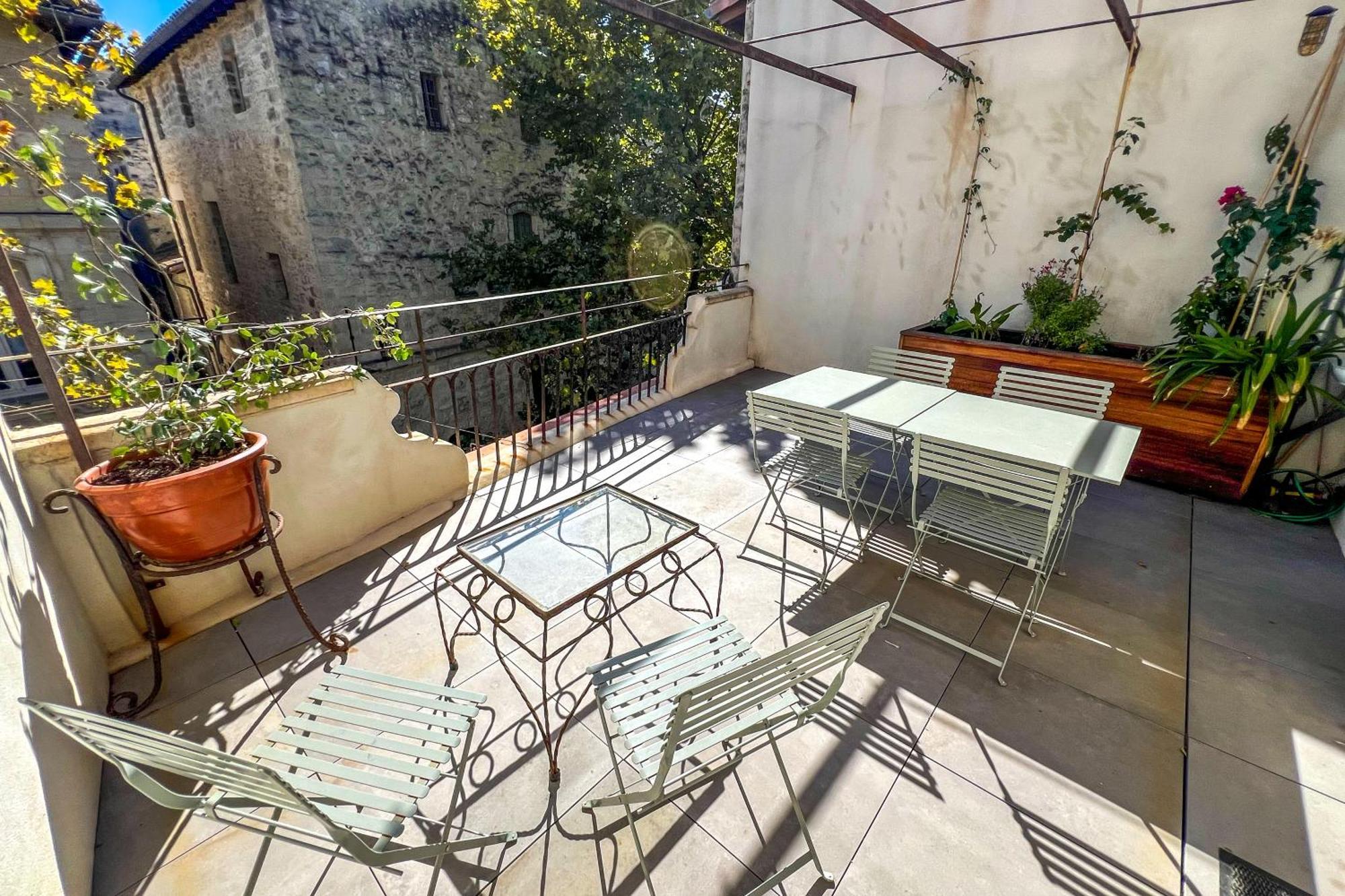Ac - Private Exterior - Duplex Quartier Des Artistes Apartment Avignon Bagian luar foto
